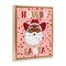 Stupell Industries Howdy Santa Western Christmas Floating Frame By Hey Bre! Creative Studio